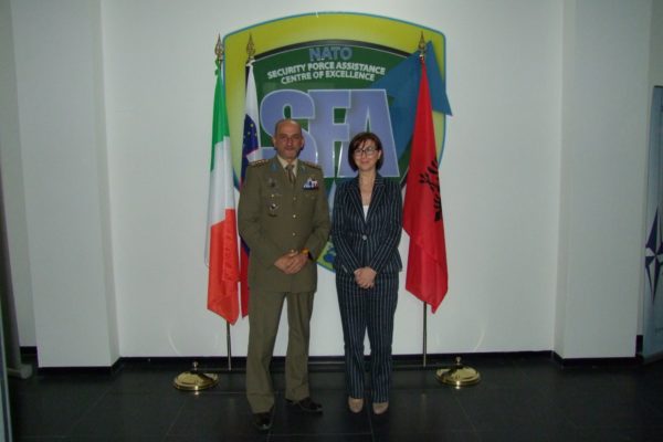 Albanian Ambassador and NATO SFA COE Director