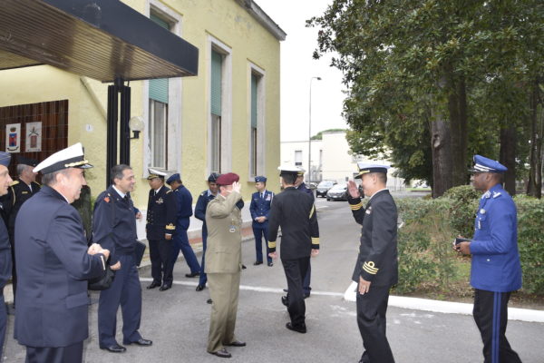 Foreign military attachés visit