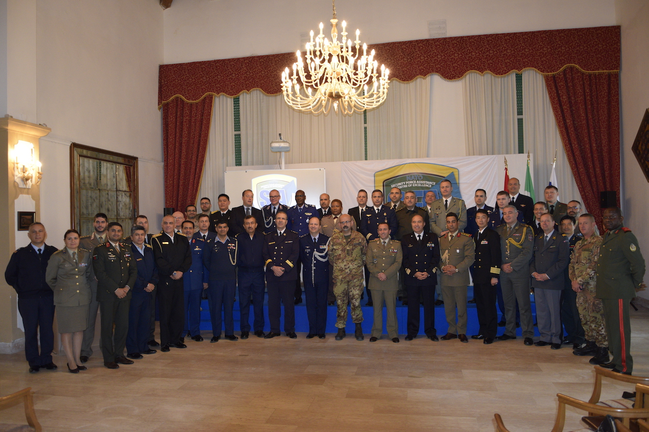 NATO SFA COE: Visit by the Foreign Military attachés