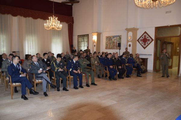 Foreign military attachés visit