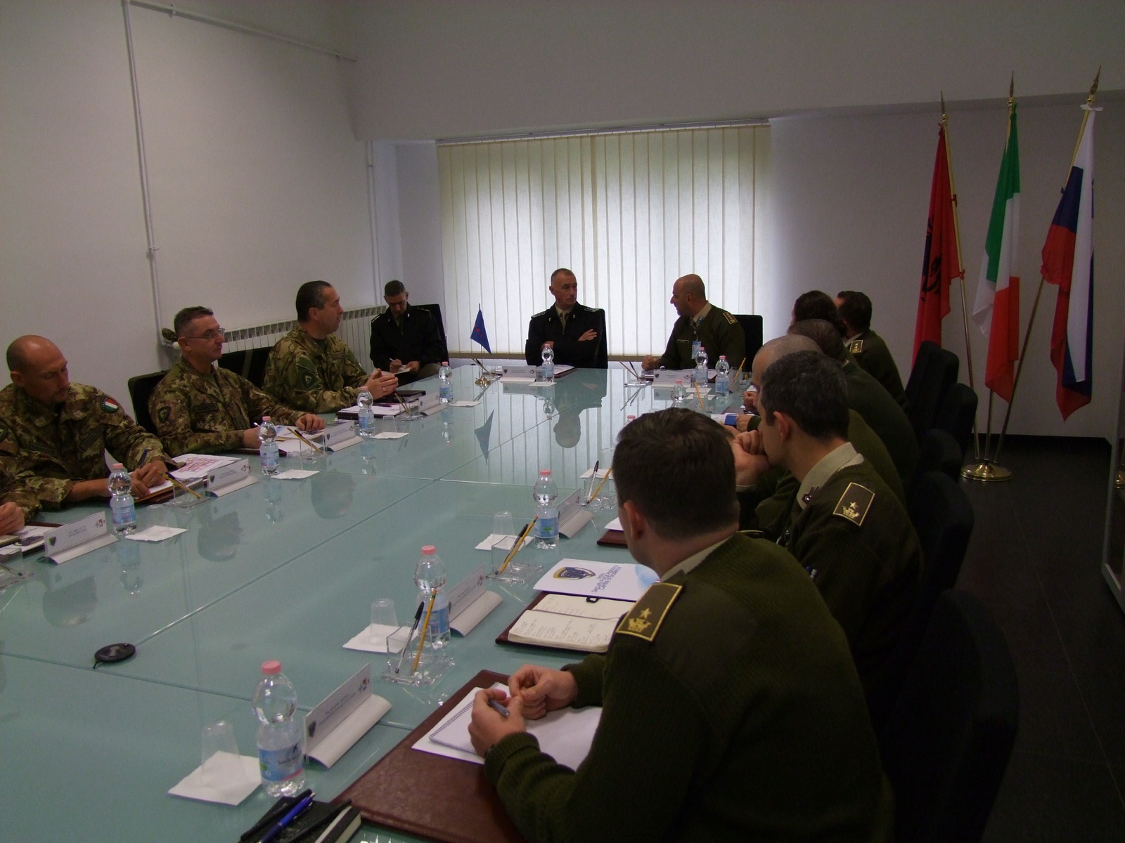 NATO SFA COE: The ITA NRDC Commander visits the Centre of Excellence