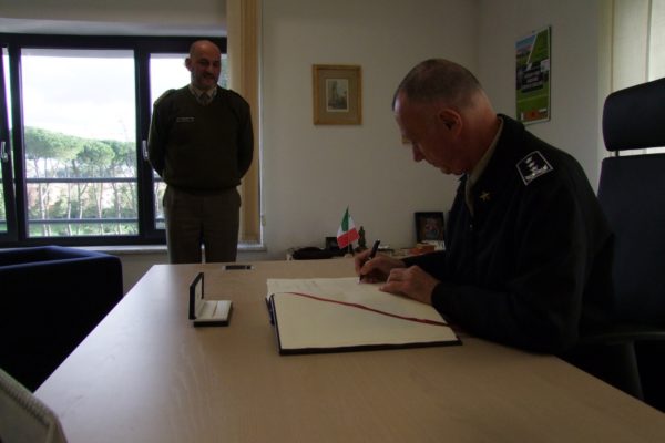 Signing of the Roll of Honour