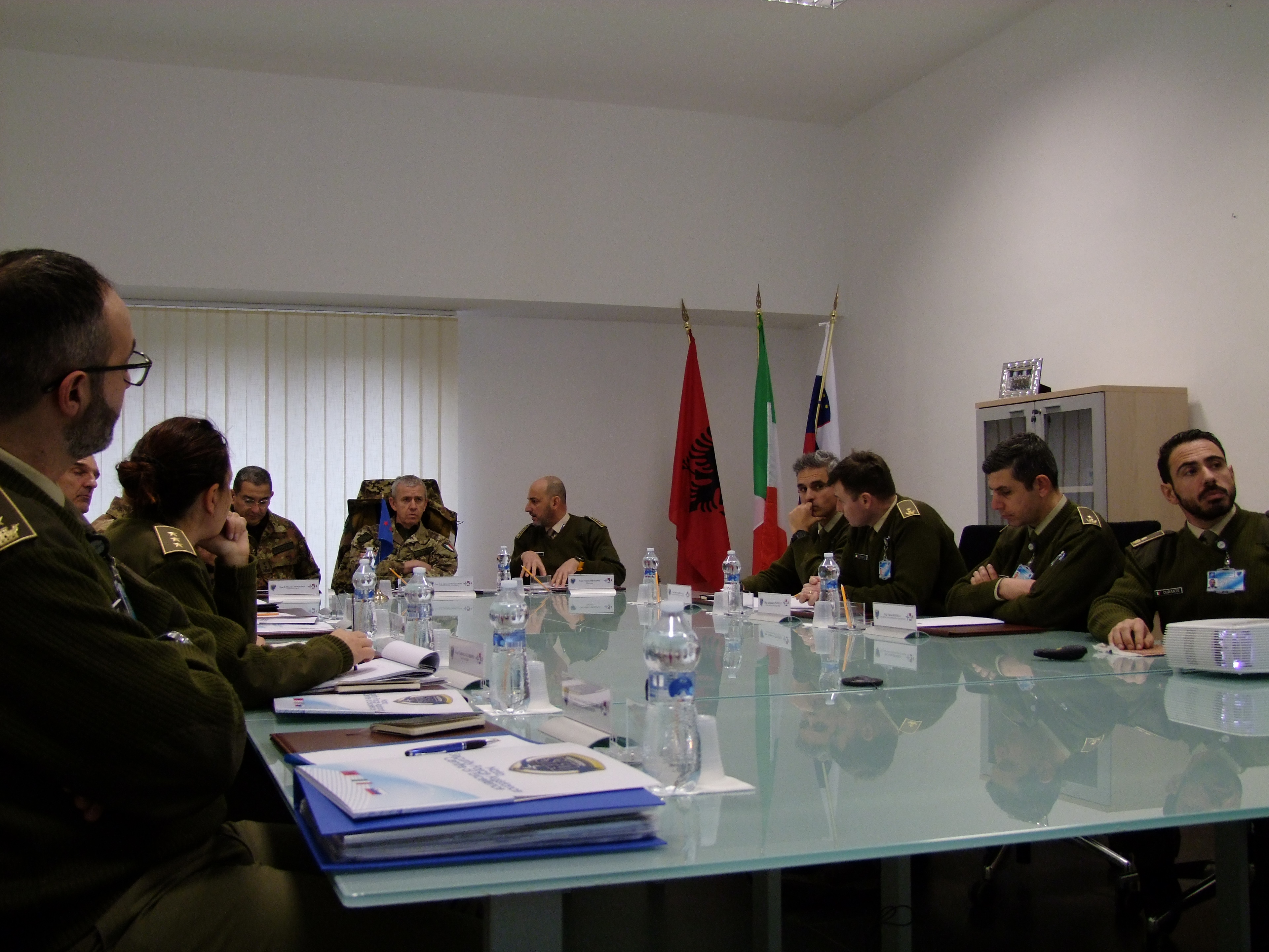 NATO SFA COE: the COMFORDOT Commander visits the Centre