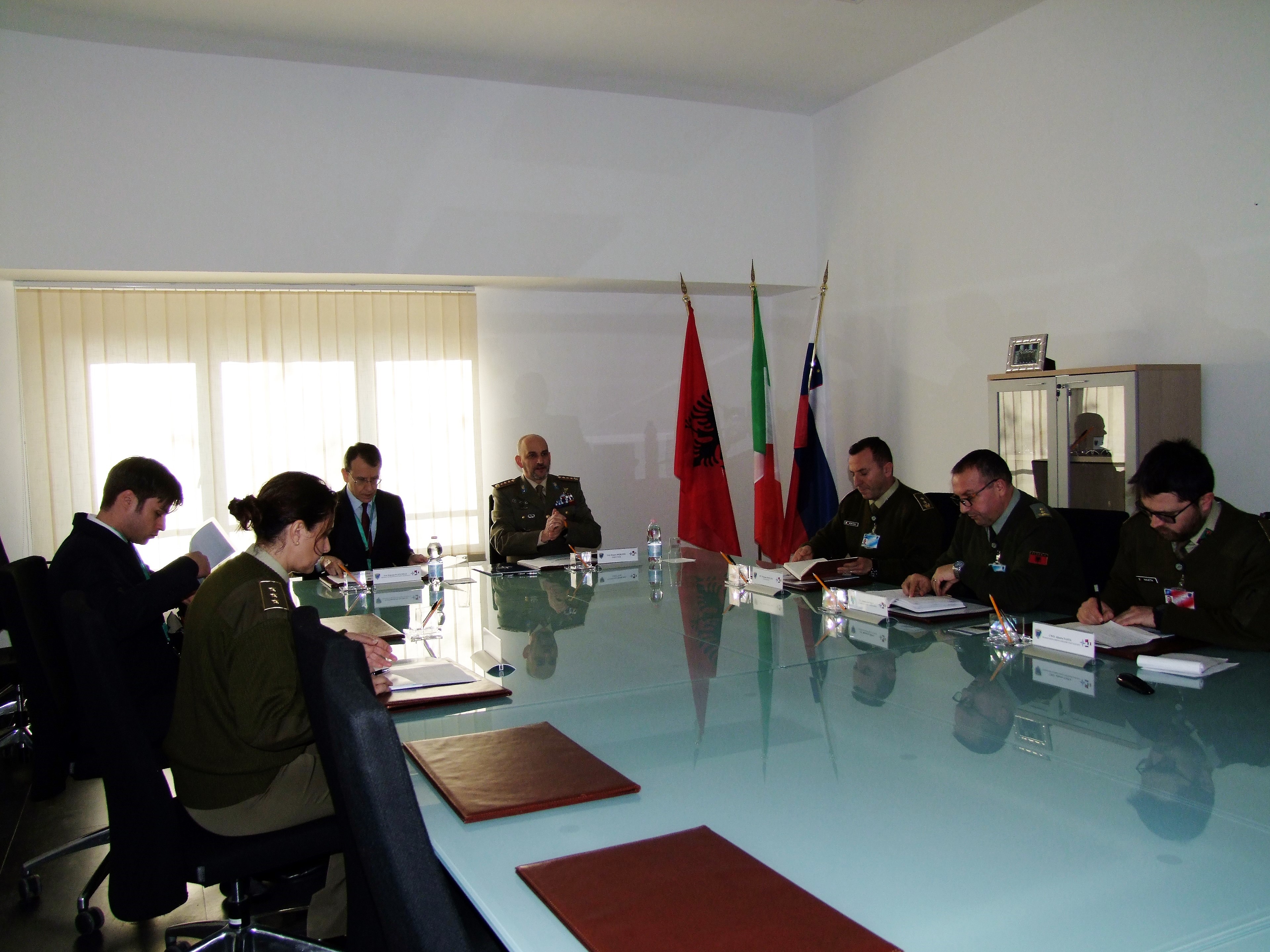 NATO SFA COE: Fabrizio W. LUCIOLLI, the Atlantic Treaty Association President, visited the Centre