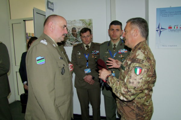 Infantry School Commander dialogue
