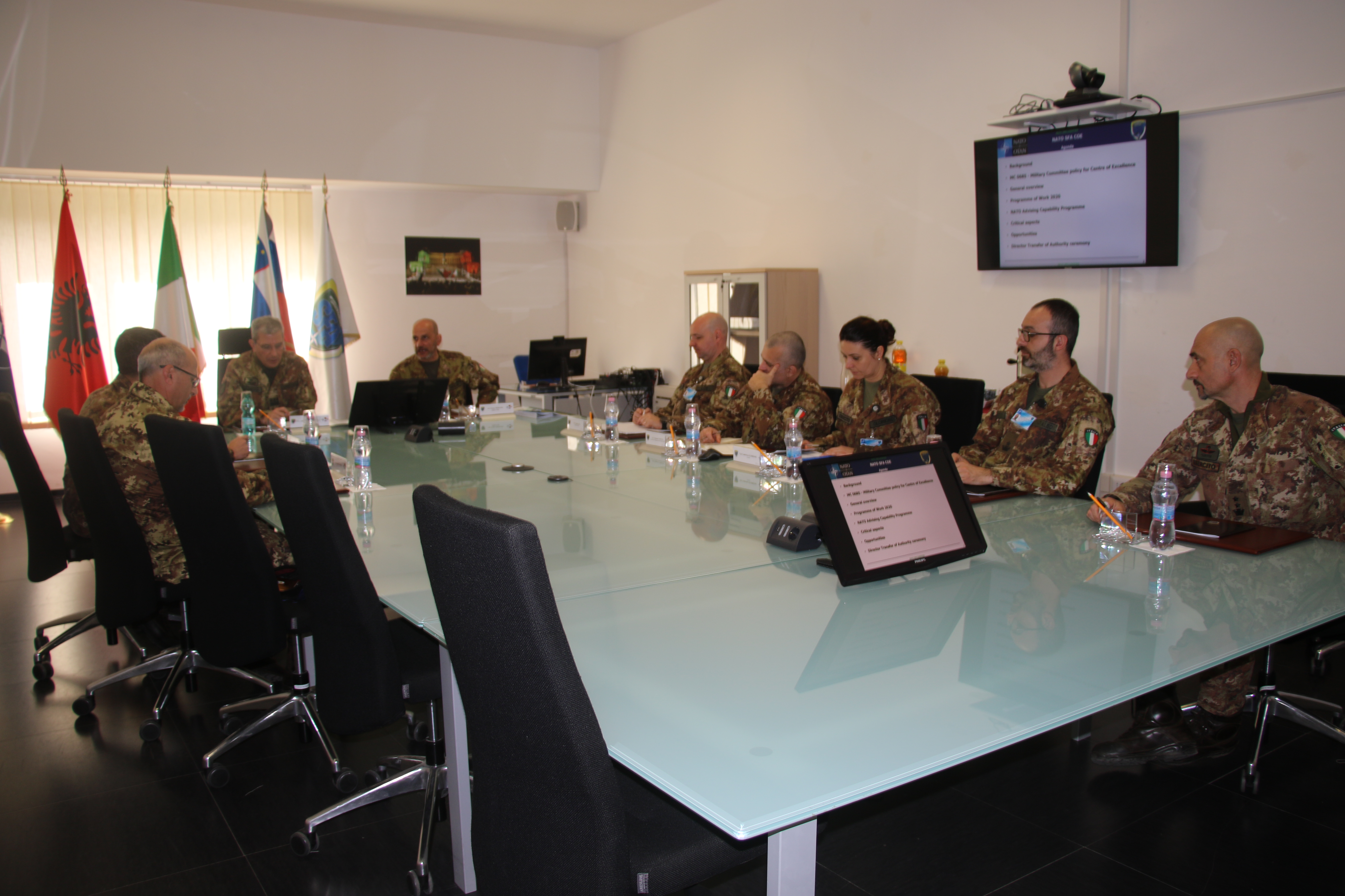 COMFORDOT Commander visited the NATO SFA COE