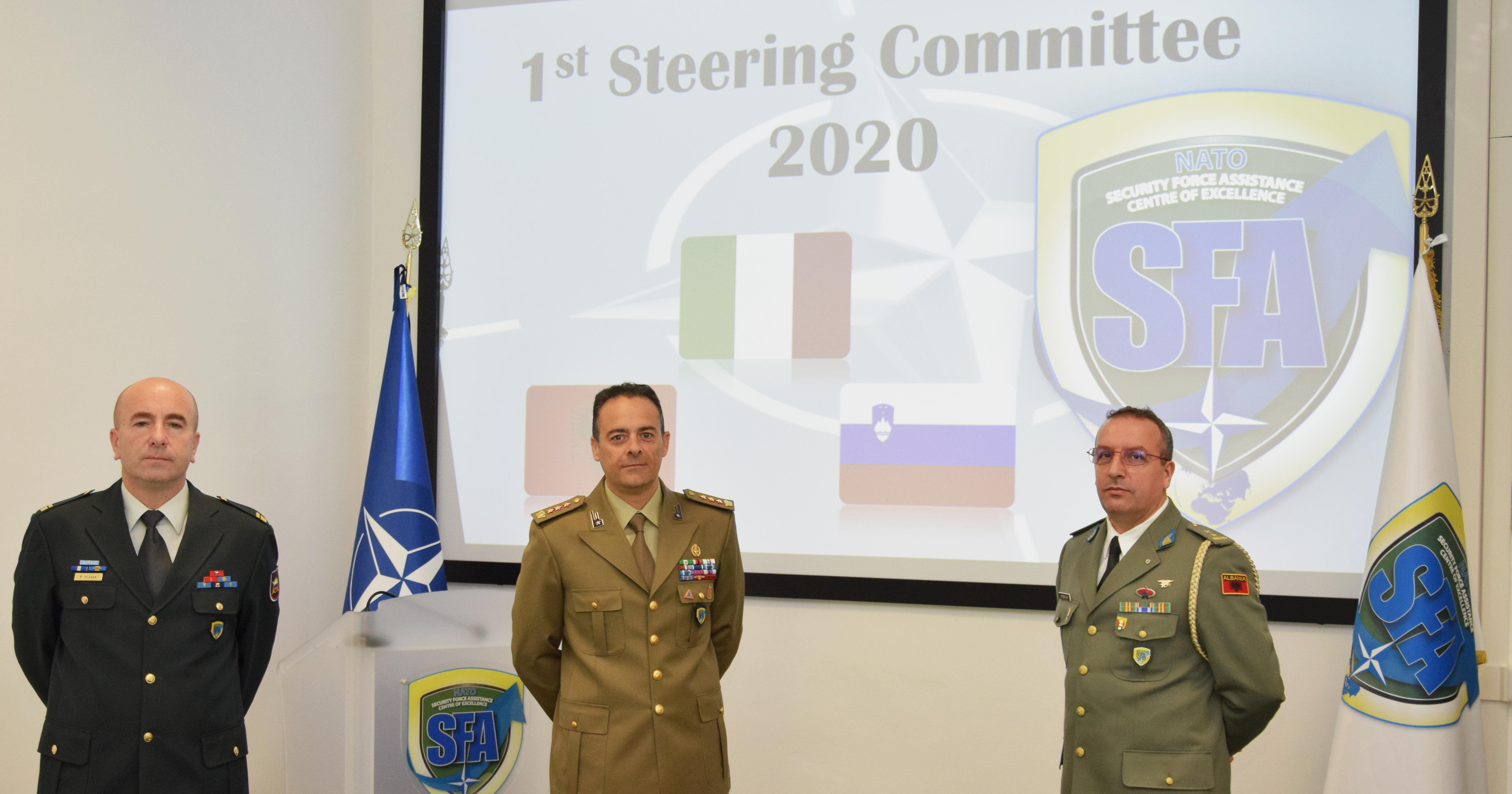 Virtual 1st Steering Committee meeting 2020 for the NATO SFA COE