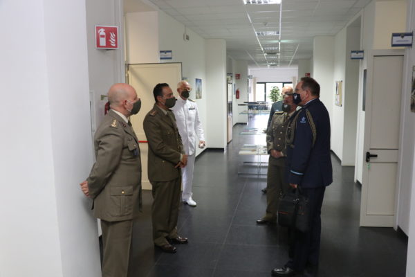 The Defence Attaché of the Netherlands visit