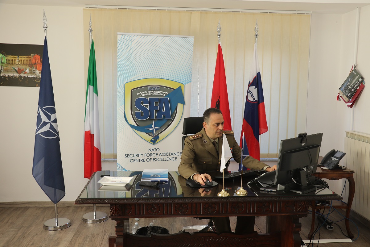 NATO SFA COE Director lectured the IASD