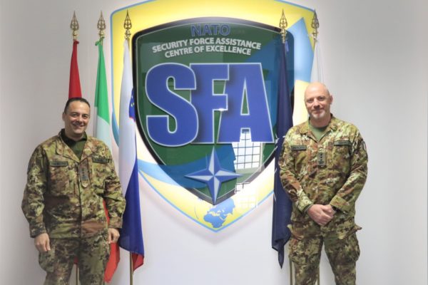 Col. Paolo Sandri visit