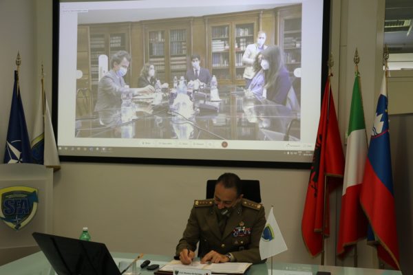 Signing of the cooperation agreement