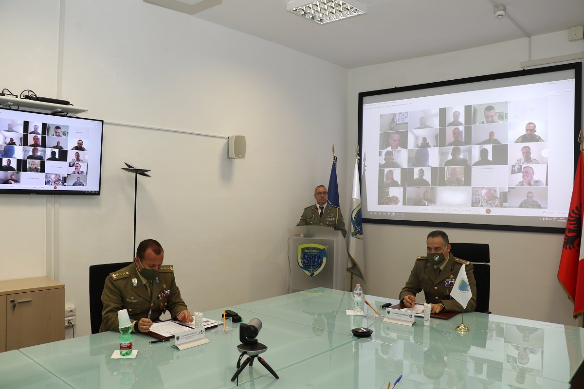 NATO SFA COE: lesson to the Albanian Military Academy