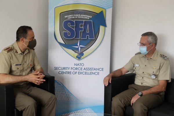 Office call with Gen. Paolo Ruggiero