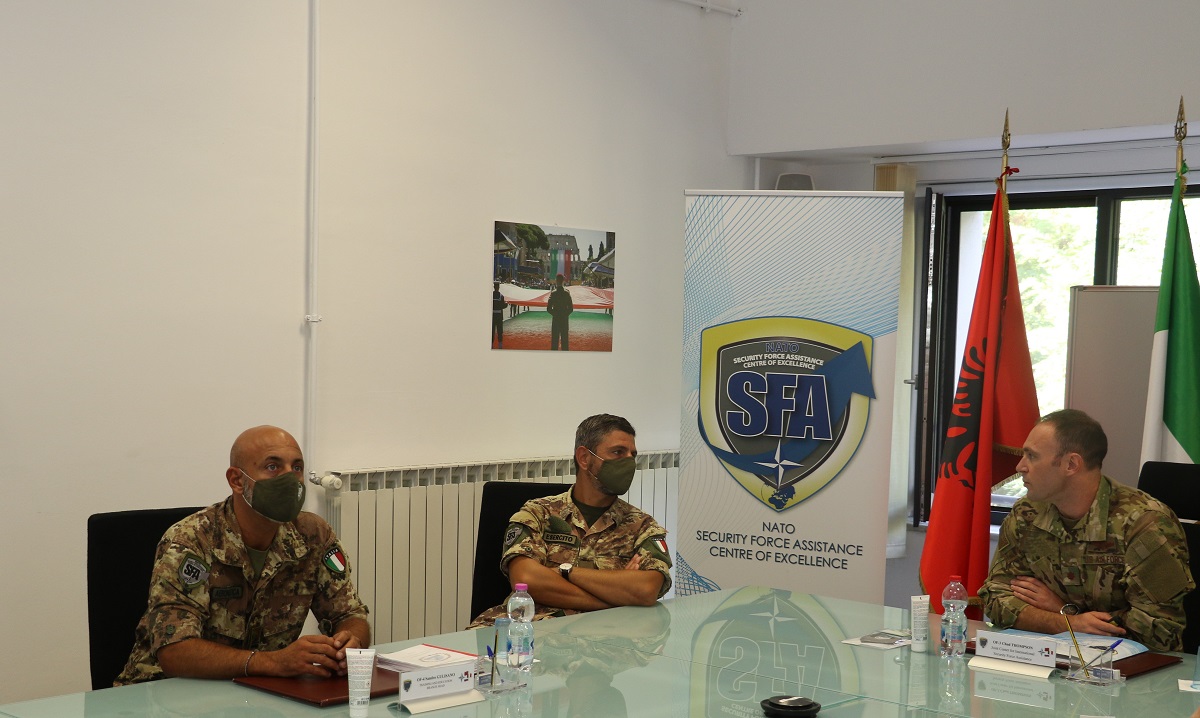 Cooperation between NATO SFA COE and US JCISFA