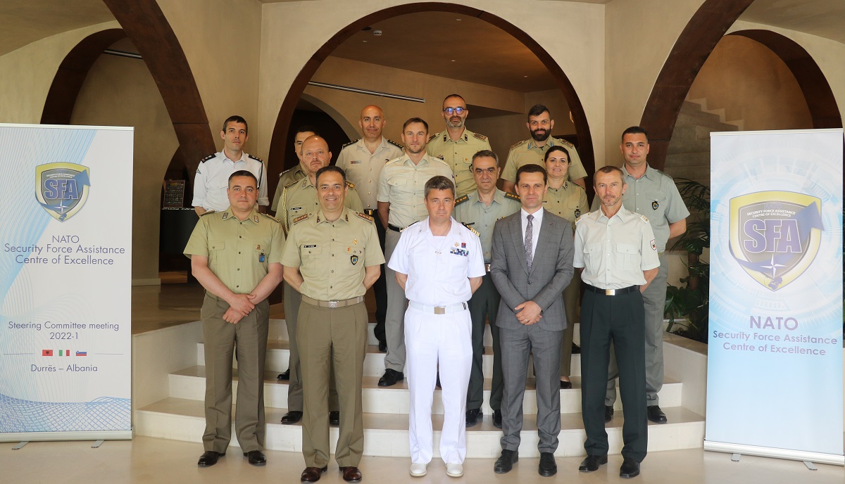 NATO SFA COE in Albania: 1st Steering Committee Meeting 2022