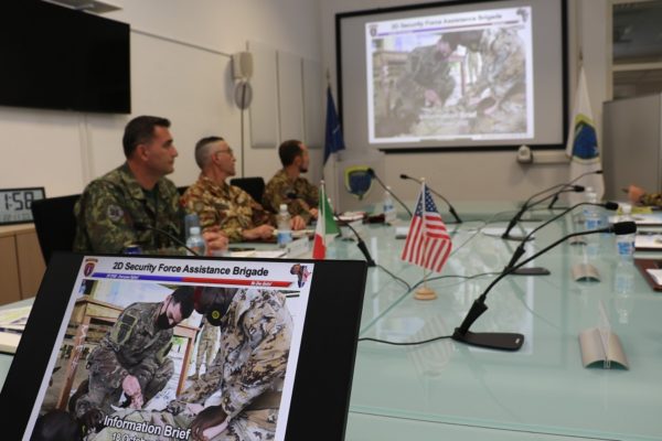 US Army 2nd SFAB delegation visit