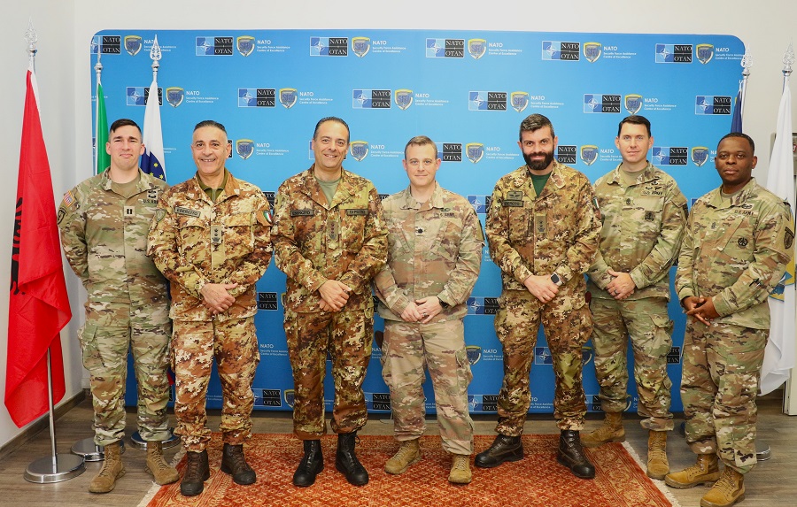 US Army 2nd SFAB visits the NATO SFA COE