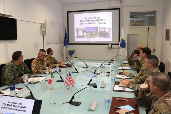 US Army 2nd SFAB delegation visit