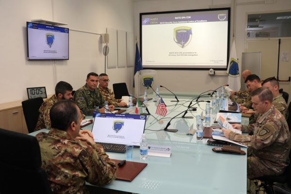 US Army 2nd SFAB delegation visit