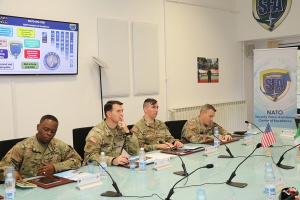 US Army 2nd SFAB delegation visit