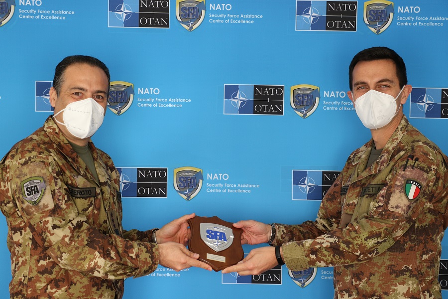NATO SFA COE welcomed the future EUTM-S Commander