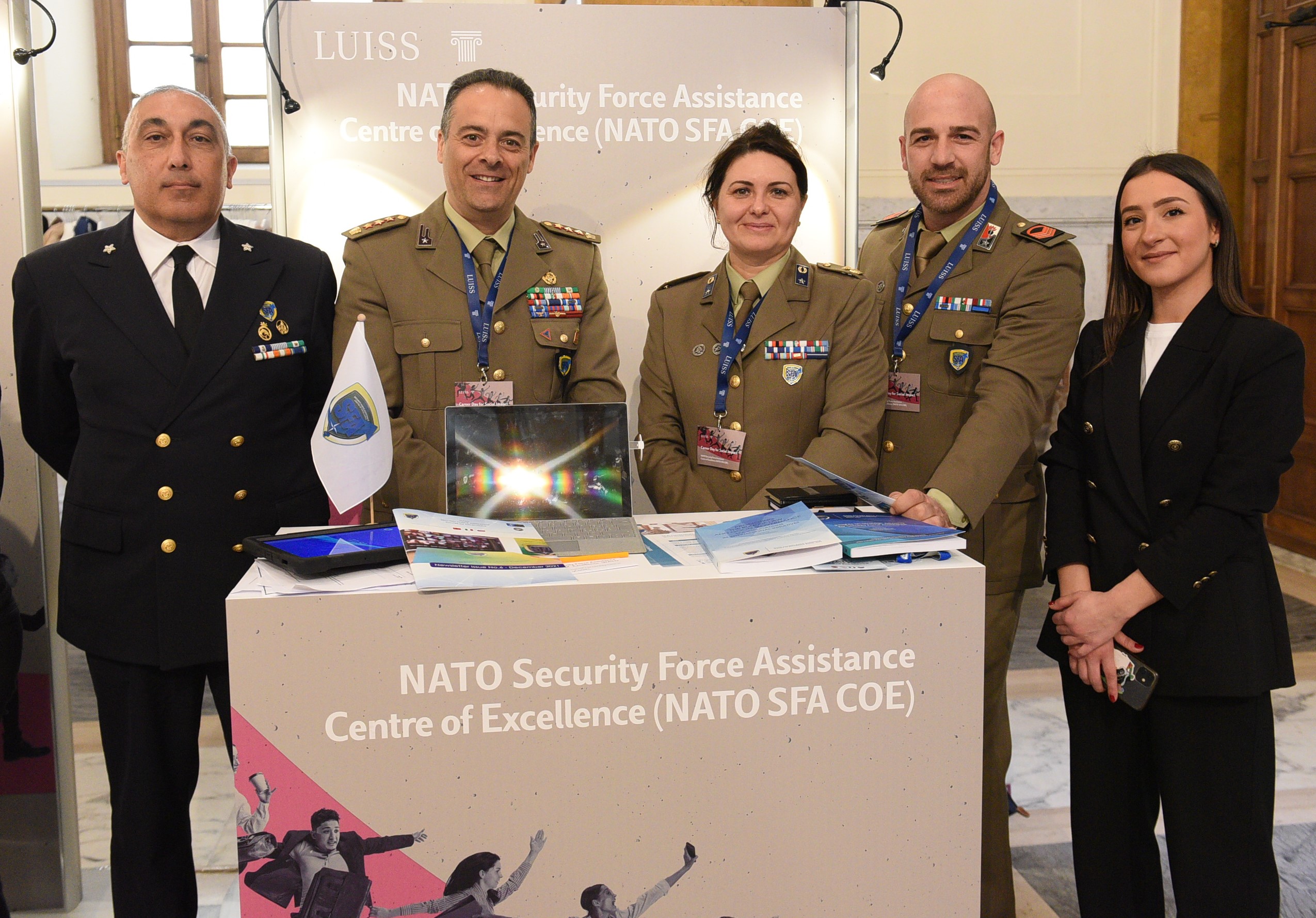 NATO SFA COE participated at the Luiss’s Career Day for Social Impact