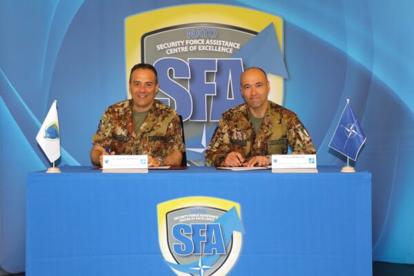 Agreement between NATO SFA COE and MNCG