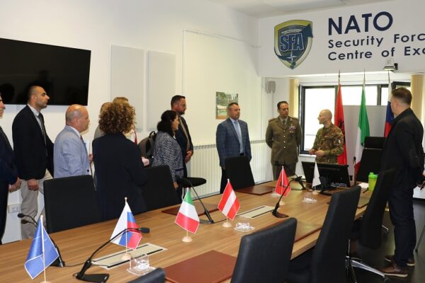Visit of a delegation from Albania