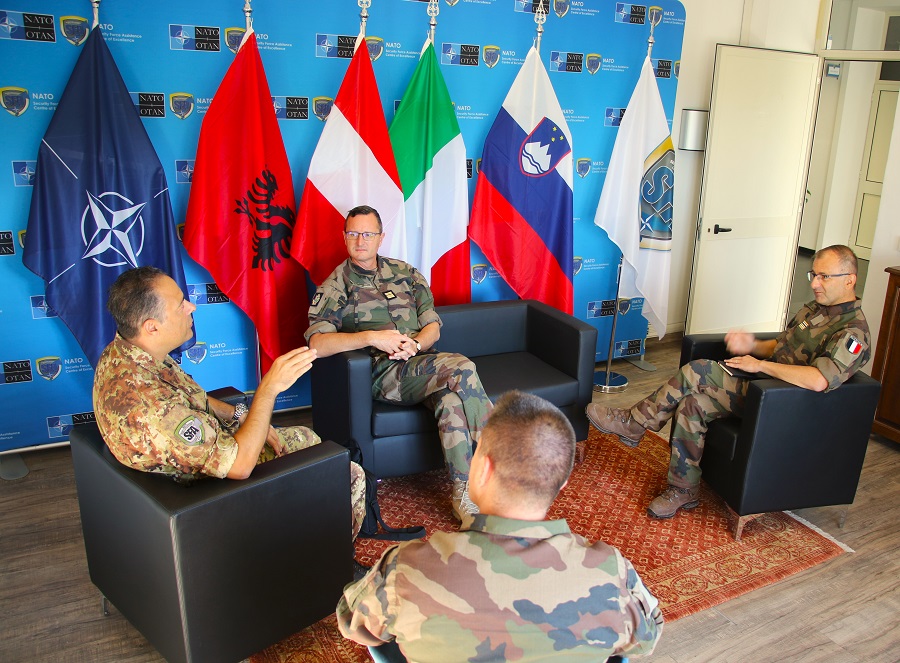 CPMO delegation visit to NATO SFA COE