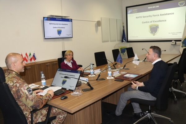 UNIPA’s delegation visited the NATO SFA COE