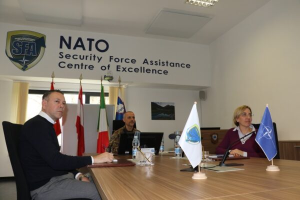 UNIPA’s delegation visited the NATO SFA COE