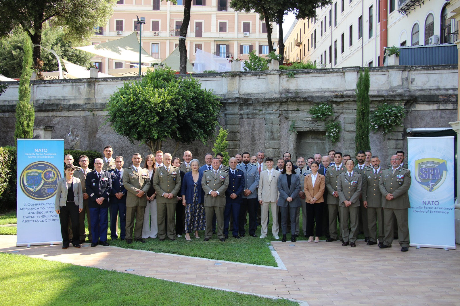 “A comprehensive Approach in Defence and Security Building Assistance” Pilot Course